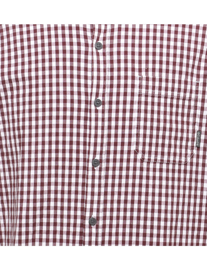 Columbia Checked Shirt - L