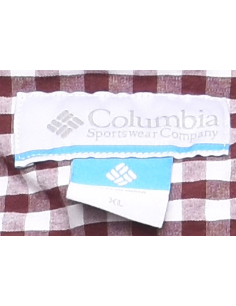 Columbia Checked Shirt - L