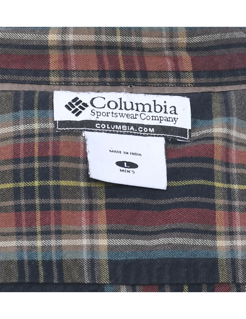 Columbia Checked Shirt - L