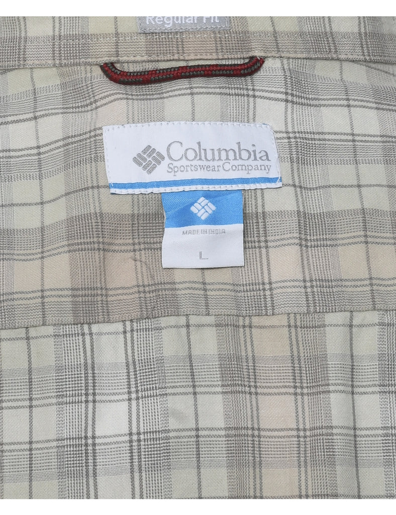 Columbia Checked Shirt - L