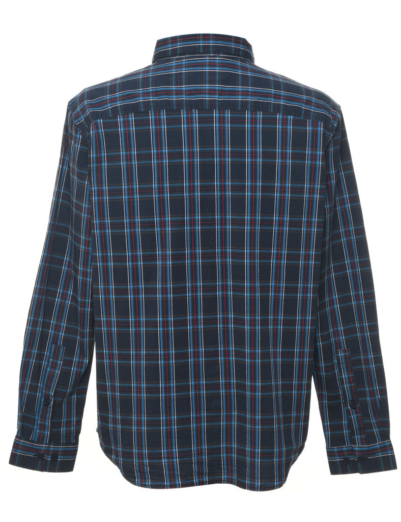 Columbia Navy. Red & Blue Checked Shirt - L