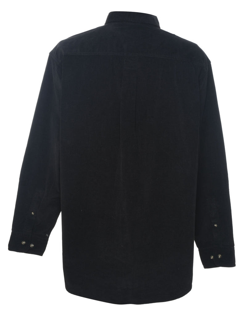 Corduroy Black Shirt - XL