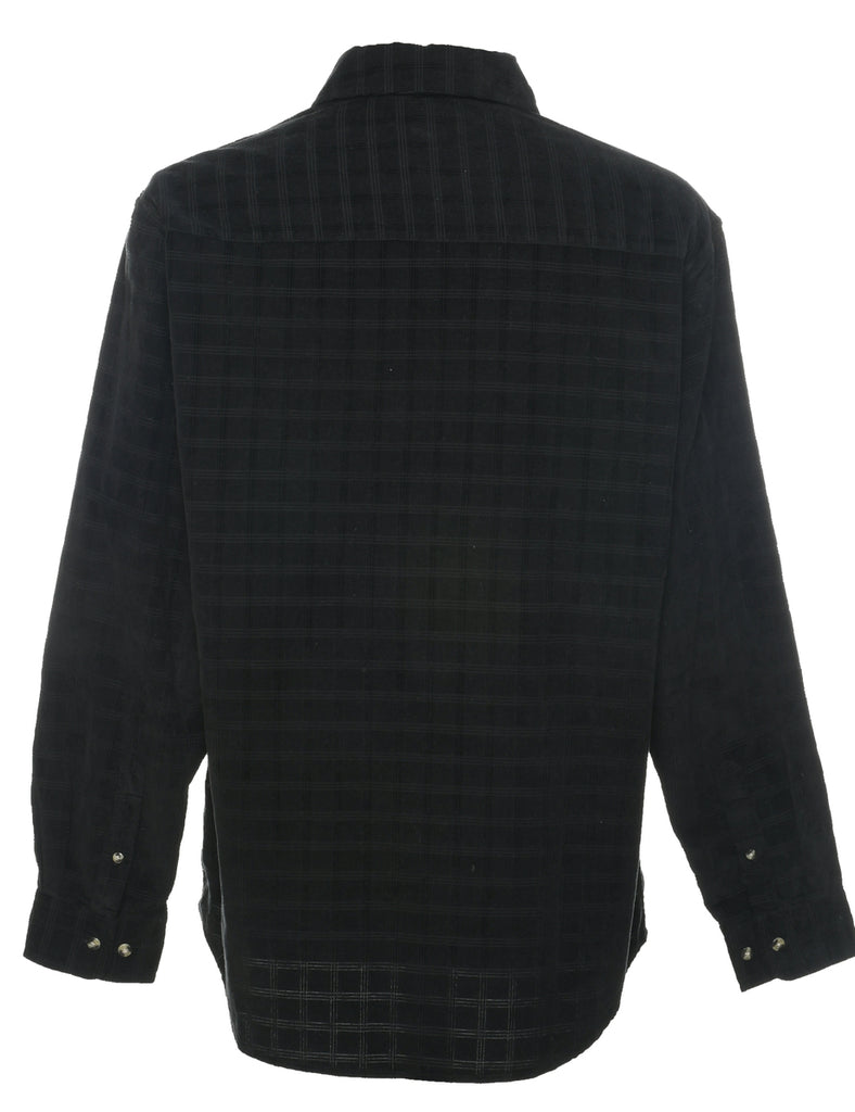 Corduroy Black Shirt - S