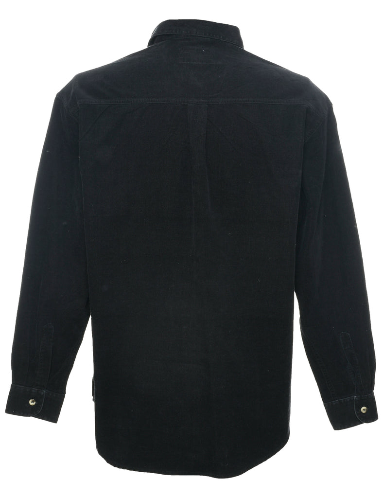 Corduroy Black Shirt - L