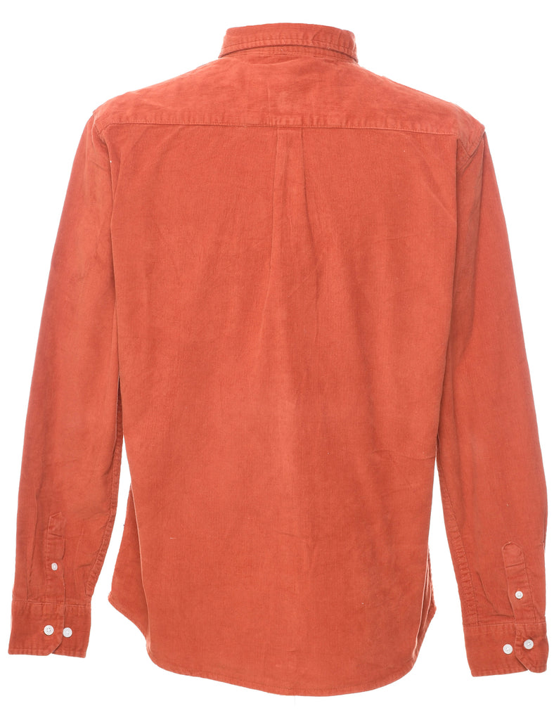 Corduroy Burnt Orange Shirt - XL