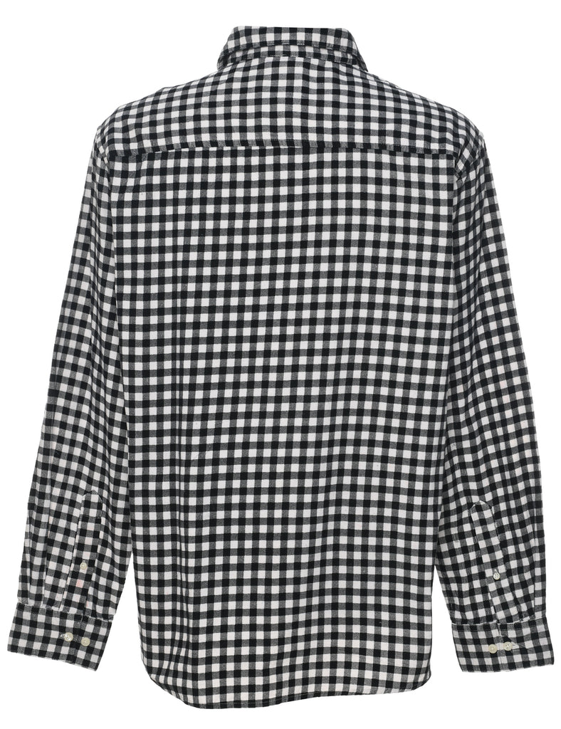 Corduroy Checked Shirt - L