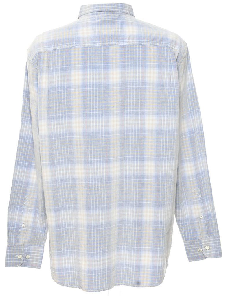 Corduroy Checked Shirt - L