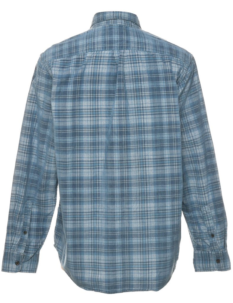 Corduroy Checked Shirt - M