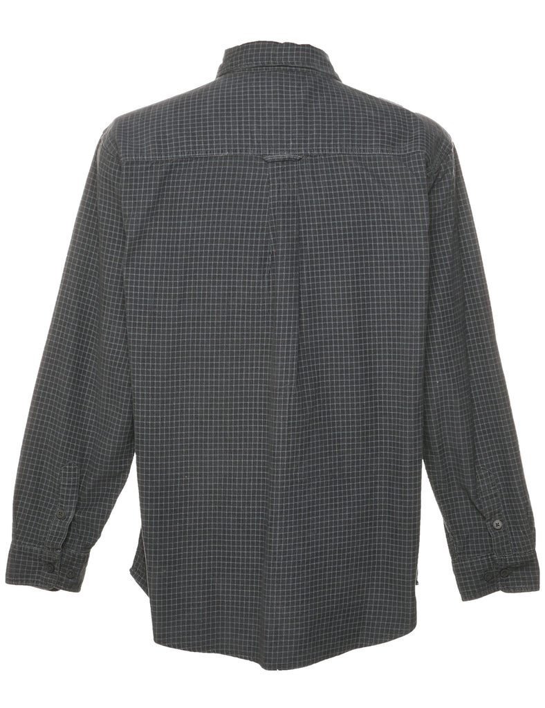 Corduroy Checked Shirt - M