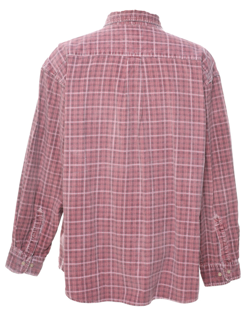 Corduroy Checked Shirt - XL