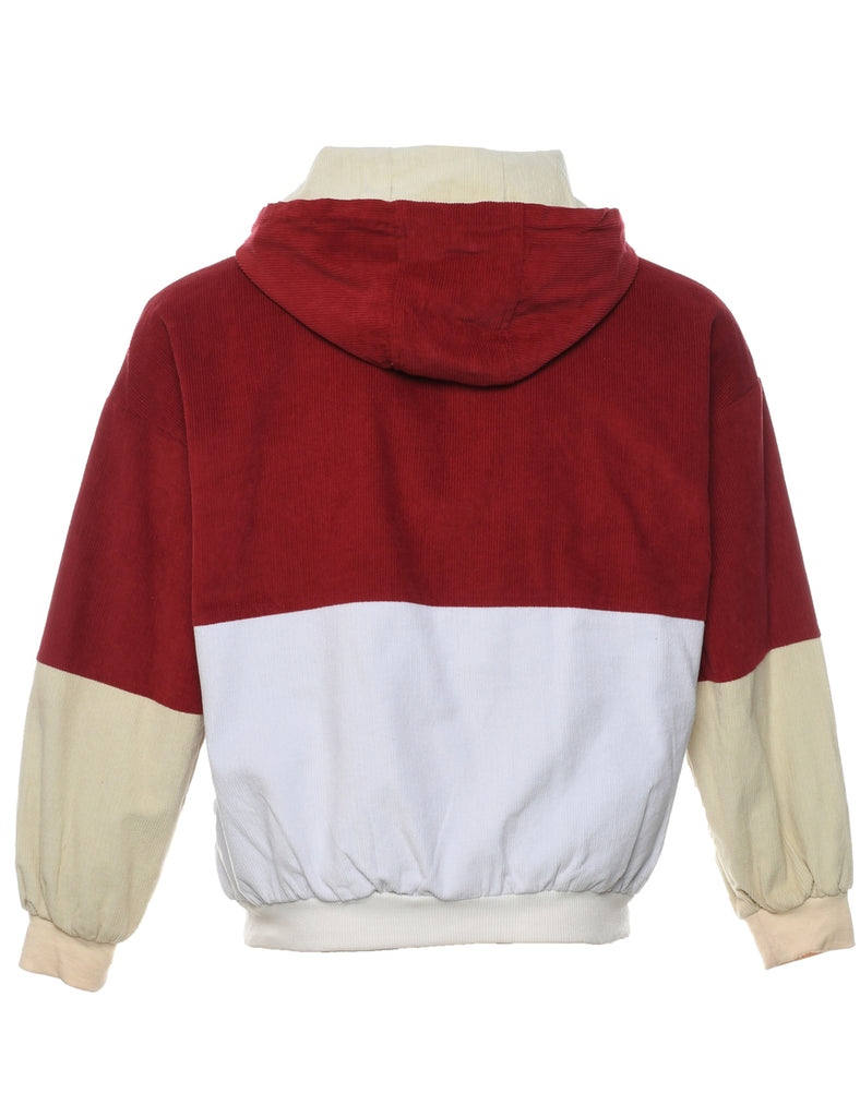 Corduroy Colour Block Jacket - L