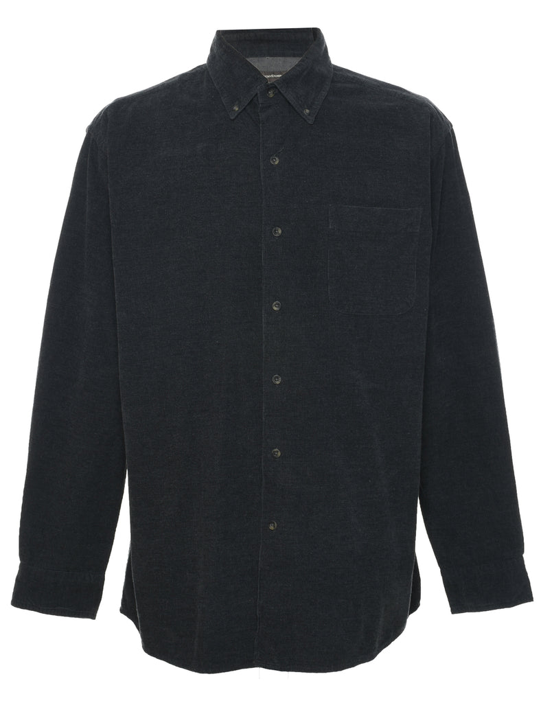 Corduroy Dark Grey Shirt - L