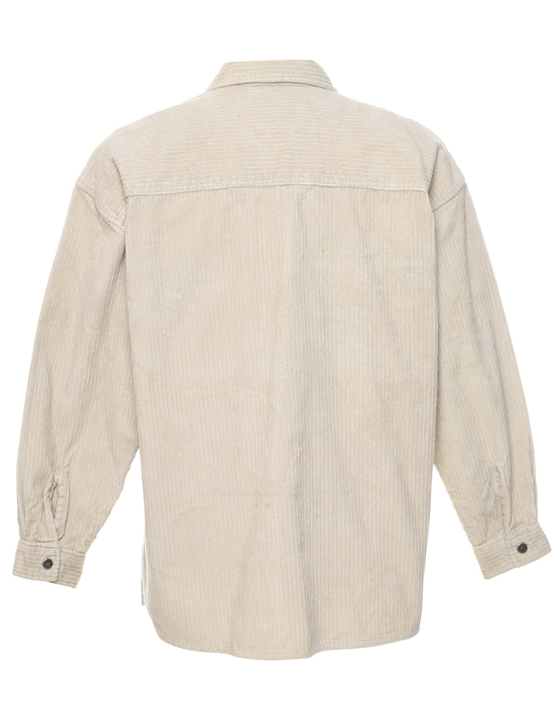 Corduroy Fabric Shirt - M