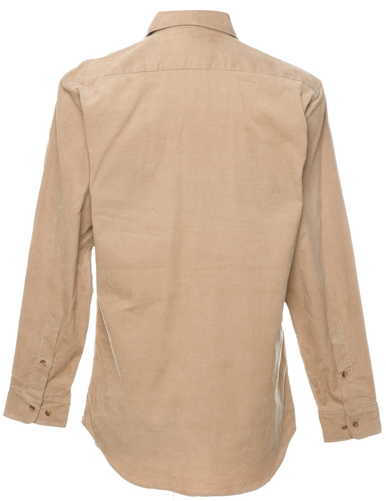 Corduroy Light Brown Shirt - S