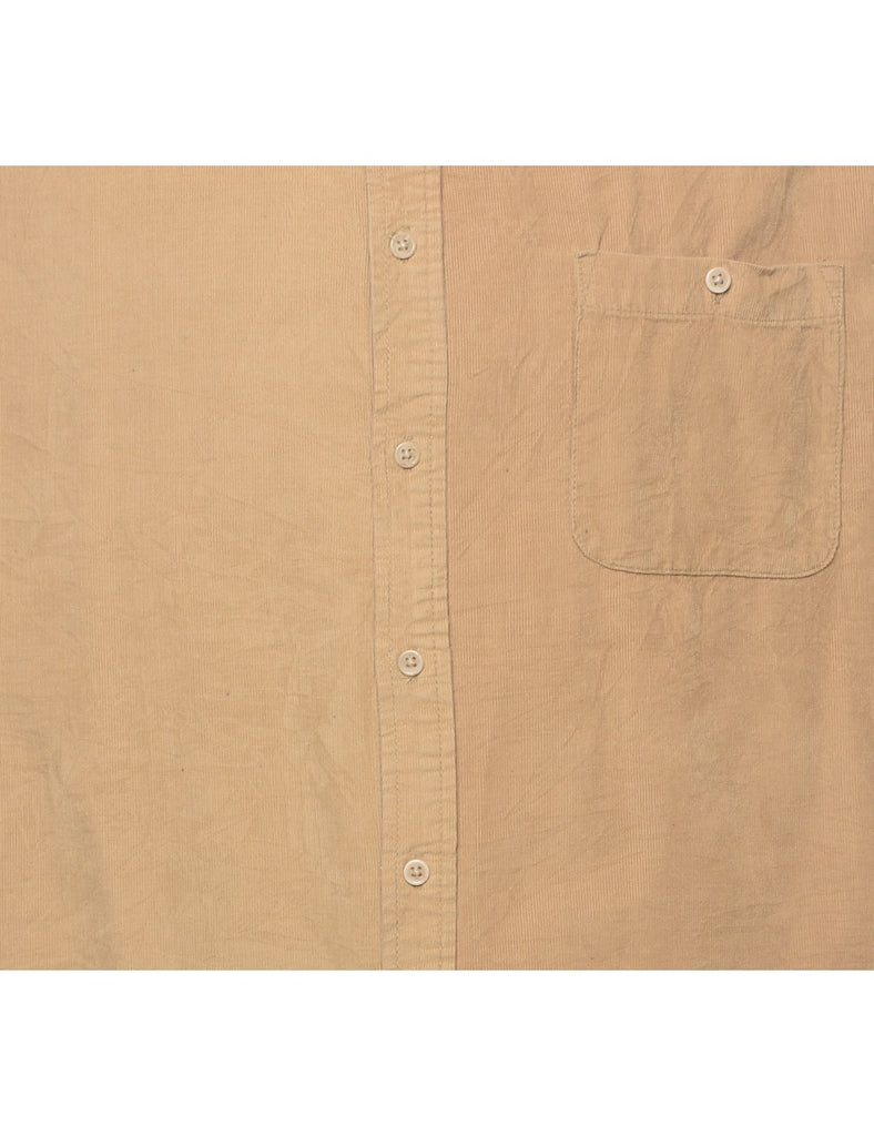 Corduroy Light Brown Shirt - XL