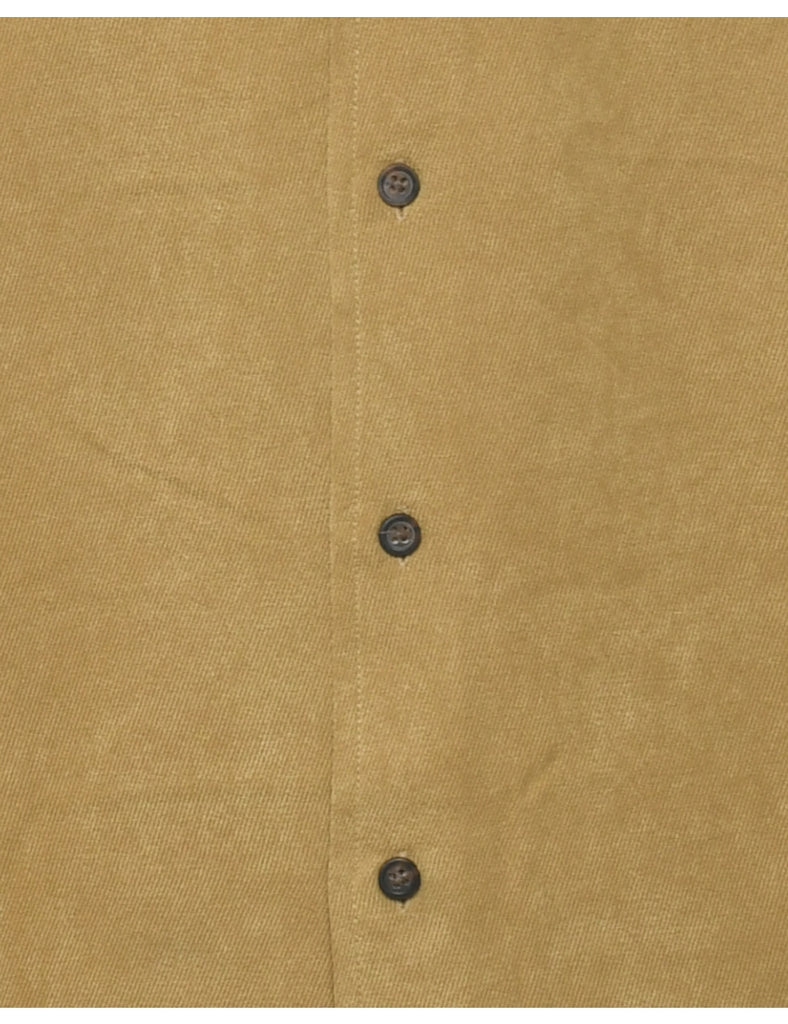 Corduroy Mustard Shirt - M