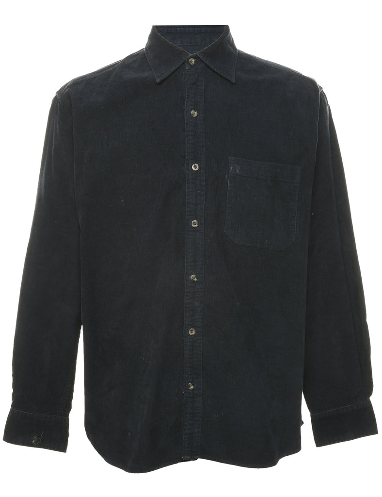 Corduroy Navy Shirt - M