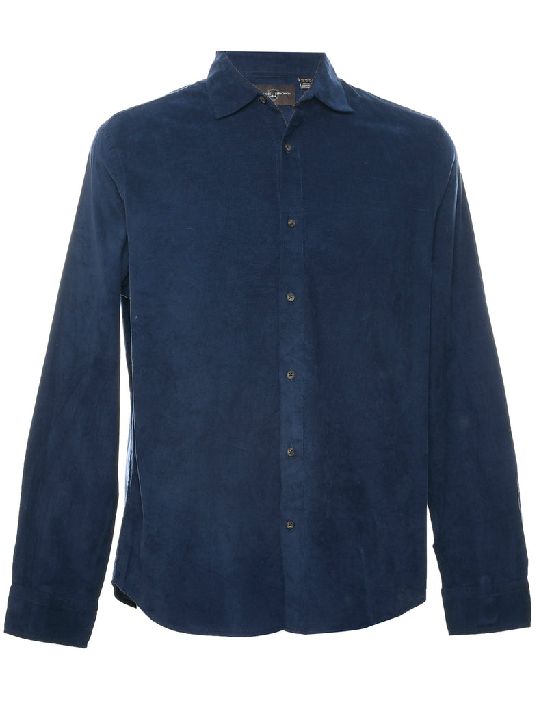 Corduroy Navy Shirt - M