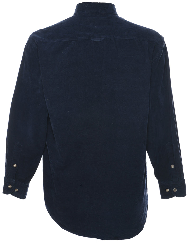 Corduroy Navy Shirt - S