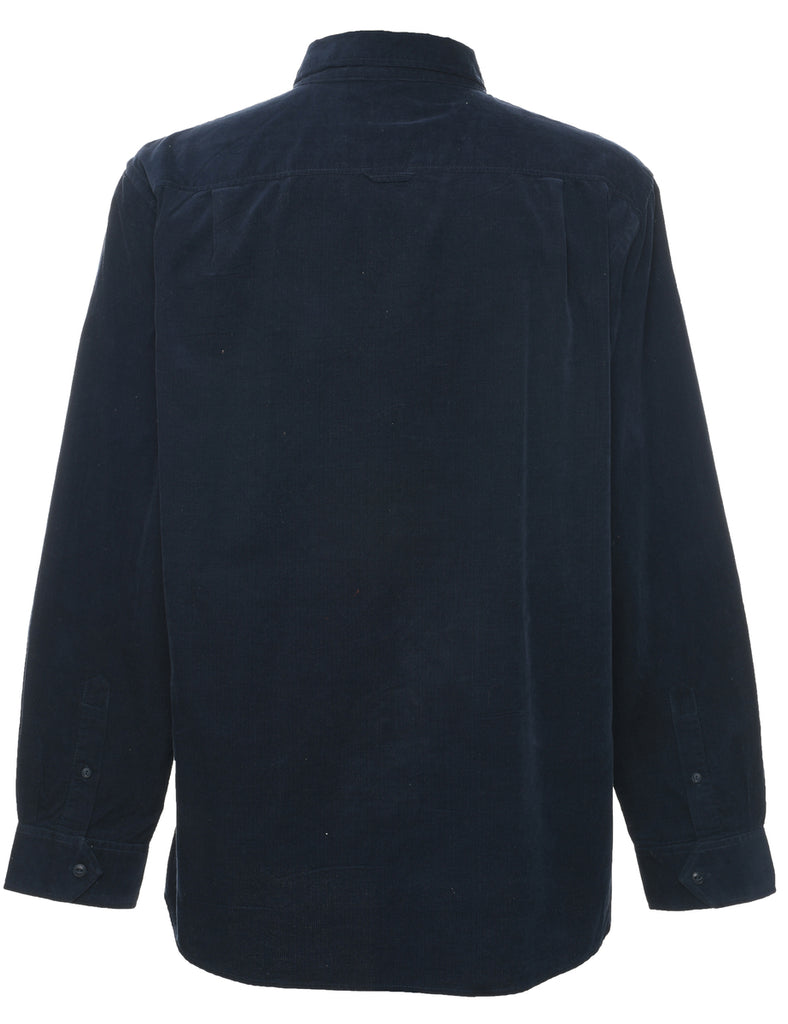 Corduroy Navy Shirt - XL