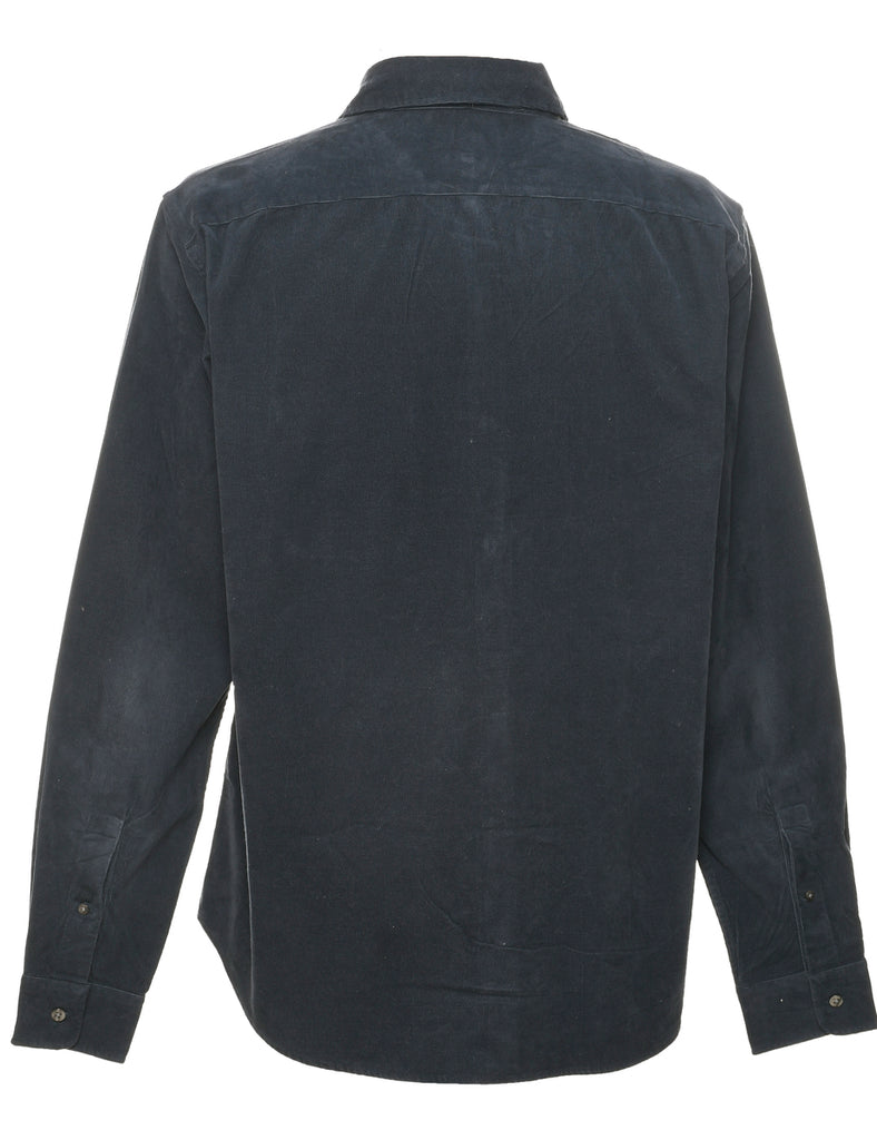 Corduroy Navy Shirt - L