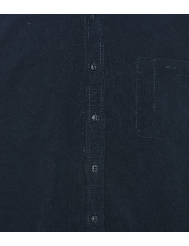 Corduroy Navy Shirt - XL