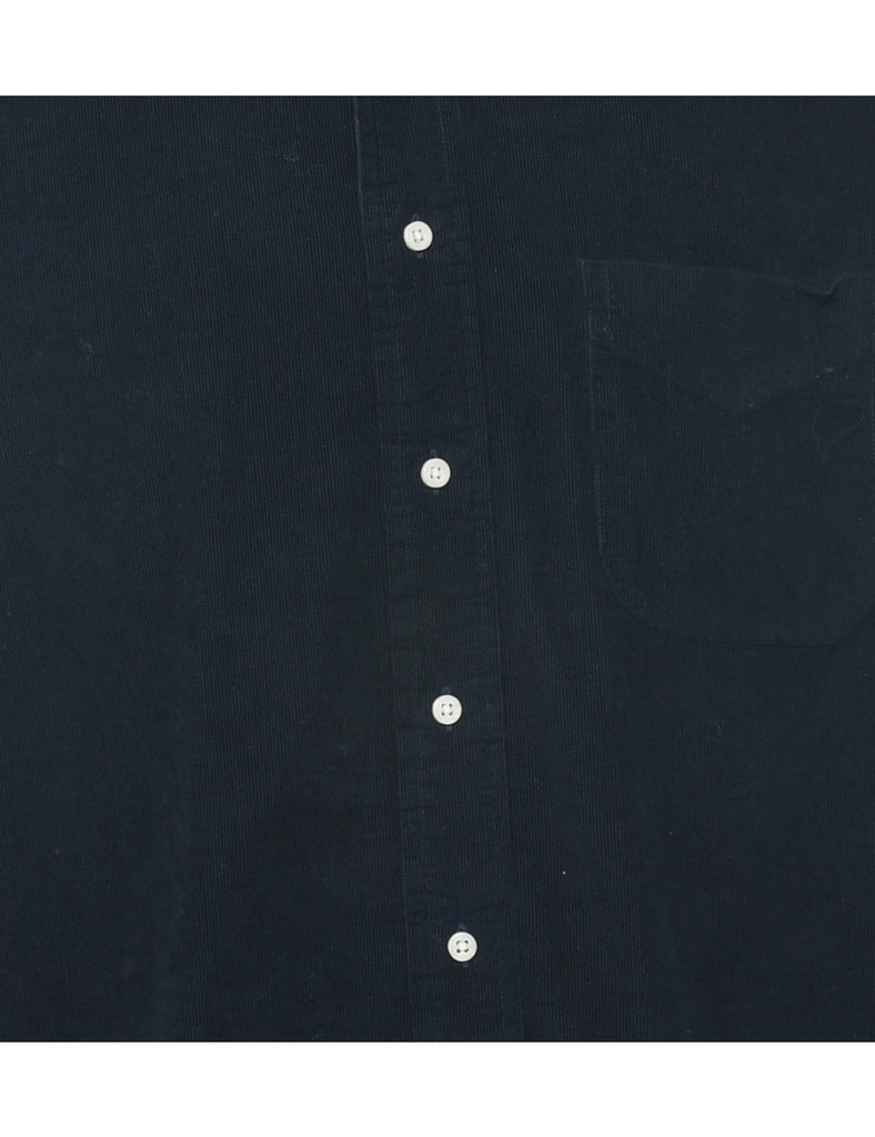 Corduroy Navy Shirt - L