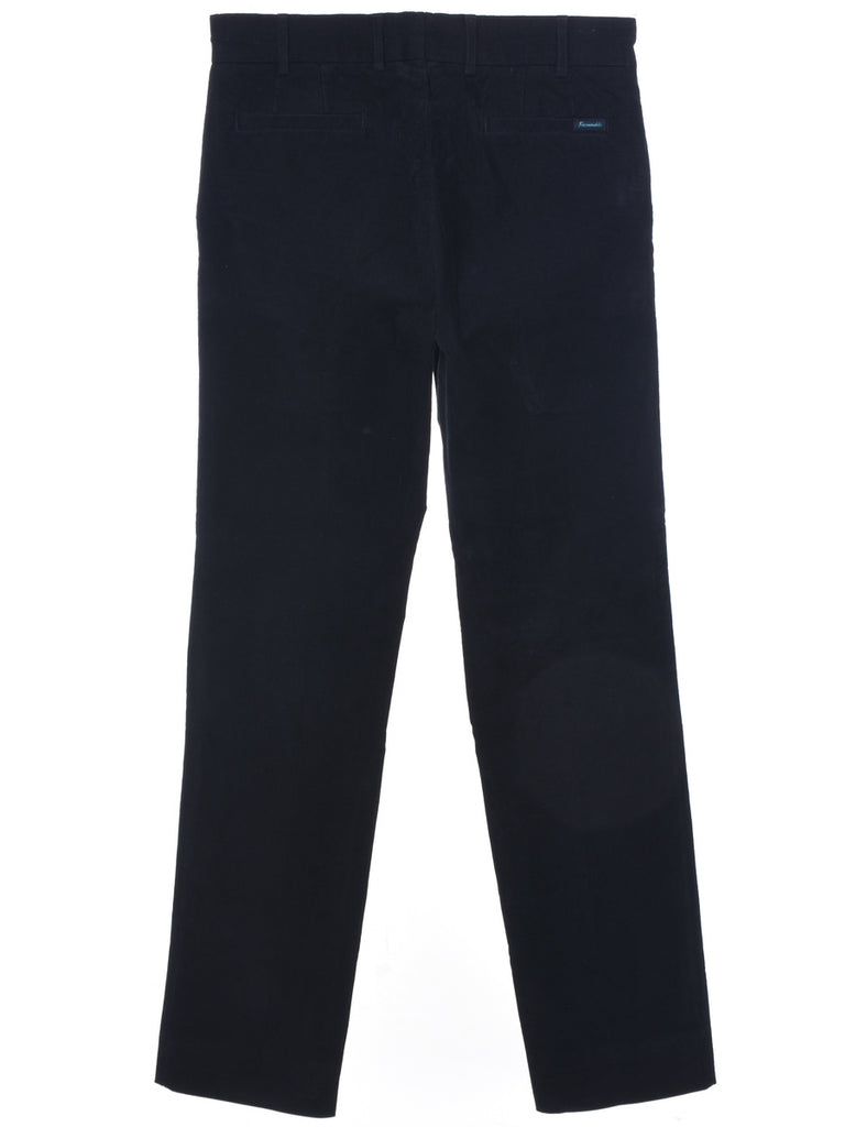 Corduroy Navy Trousers - W31 L33