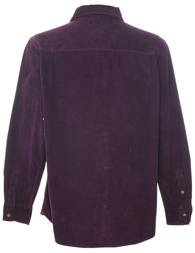 Corduroy Plum Shirt - M