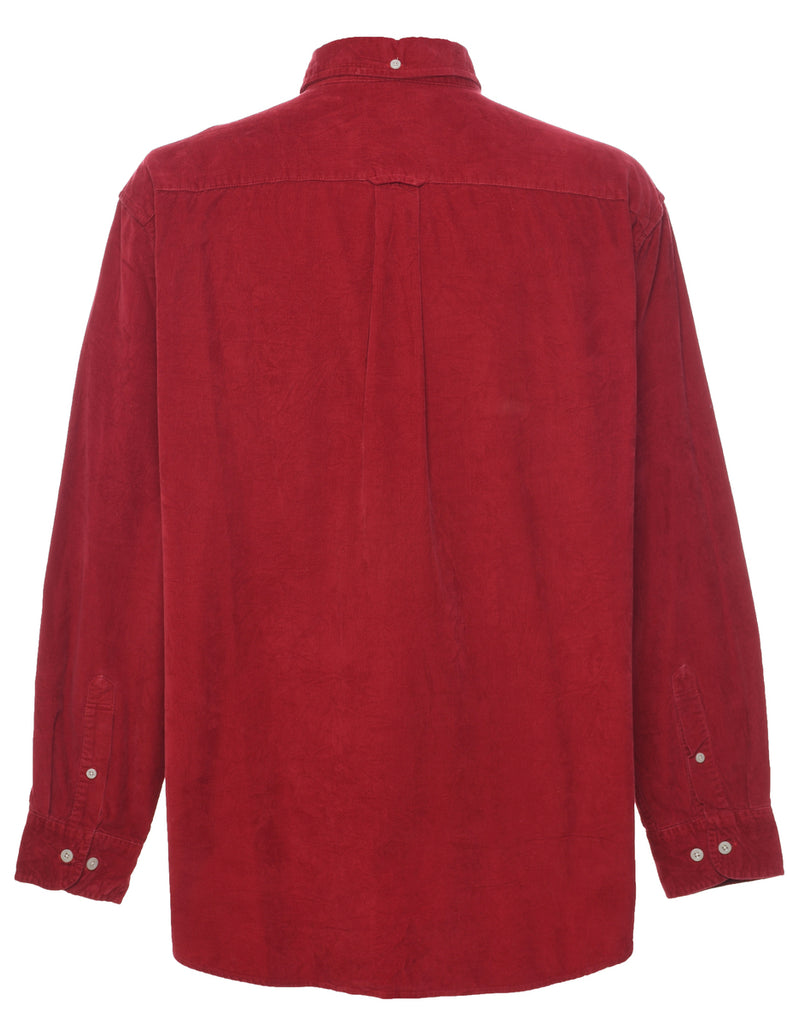 Corduroy Red Shirt - L