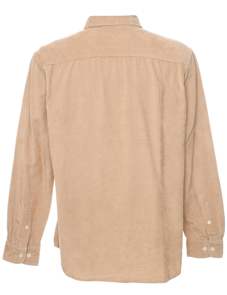 Corduroy Tan Shirt - L