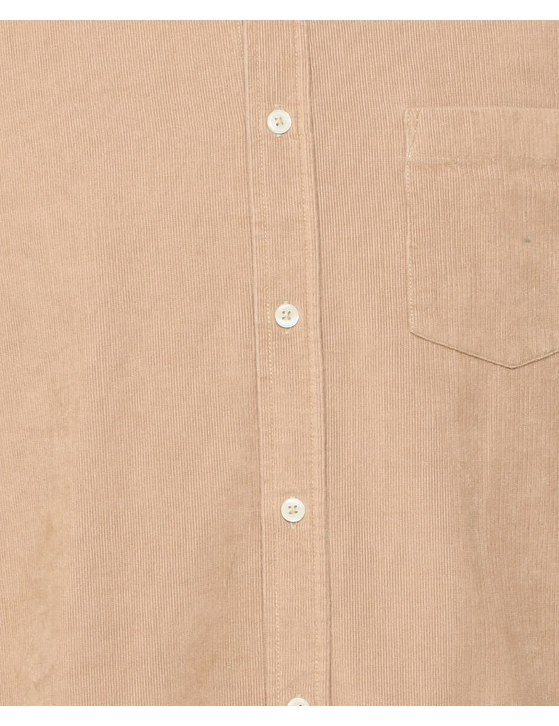 Corduroy Tan Shirt - L