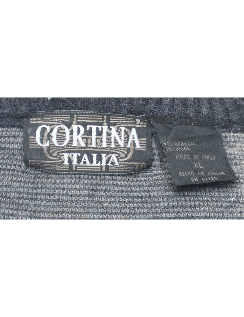 Cortina Patterned Jumper - XL