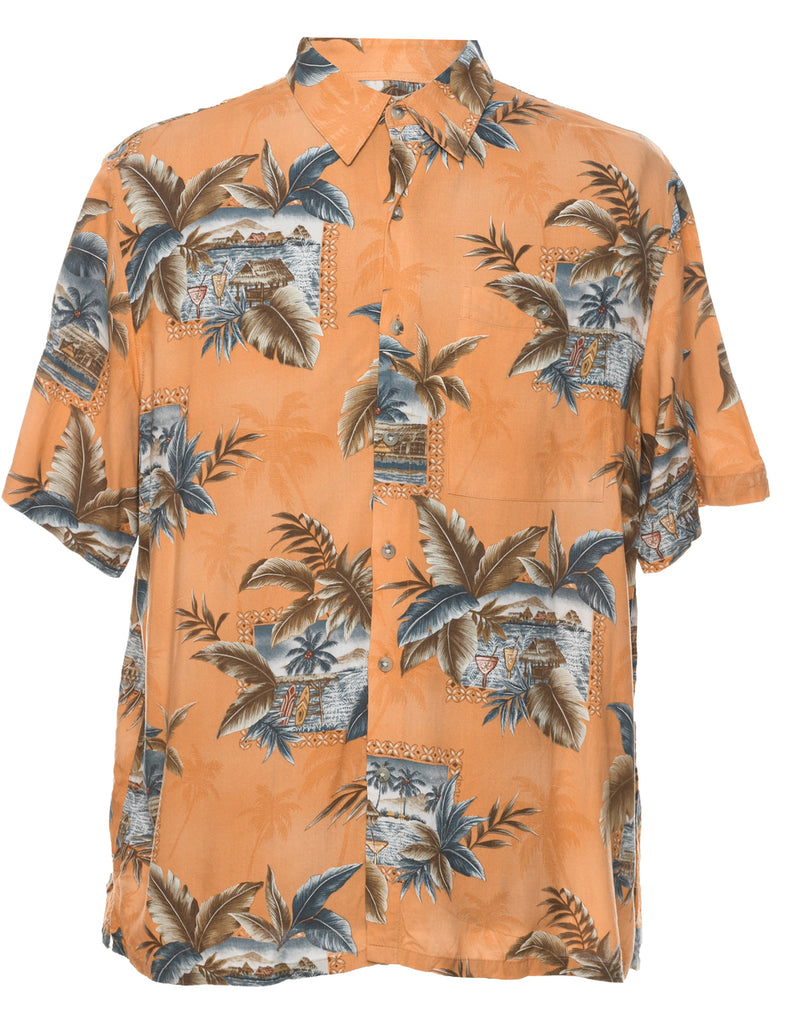 Croft & Barrow Hawaiian Shirt - L