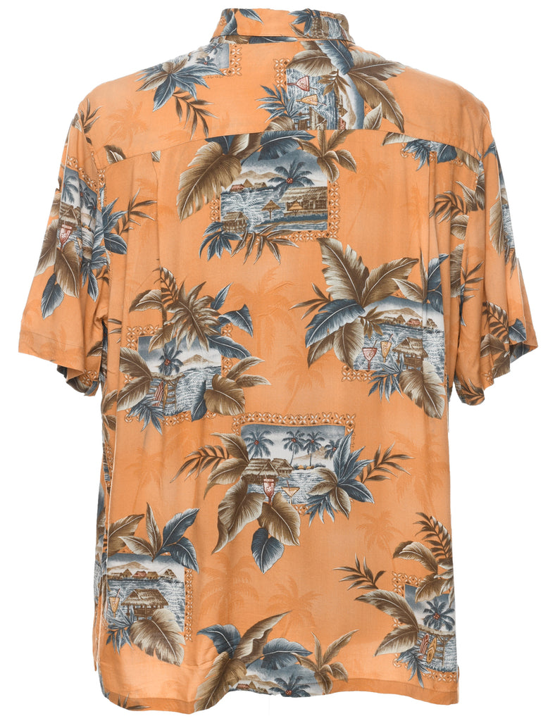 Croft & Barrow Hawaiian Shirt - L