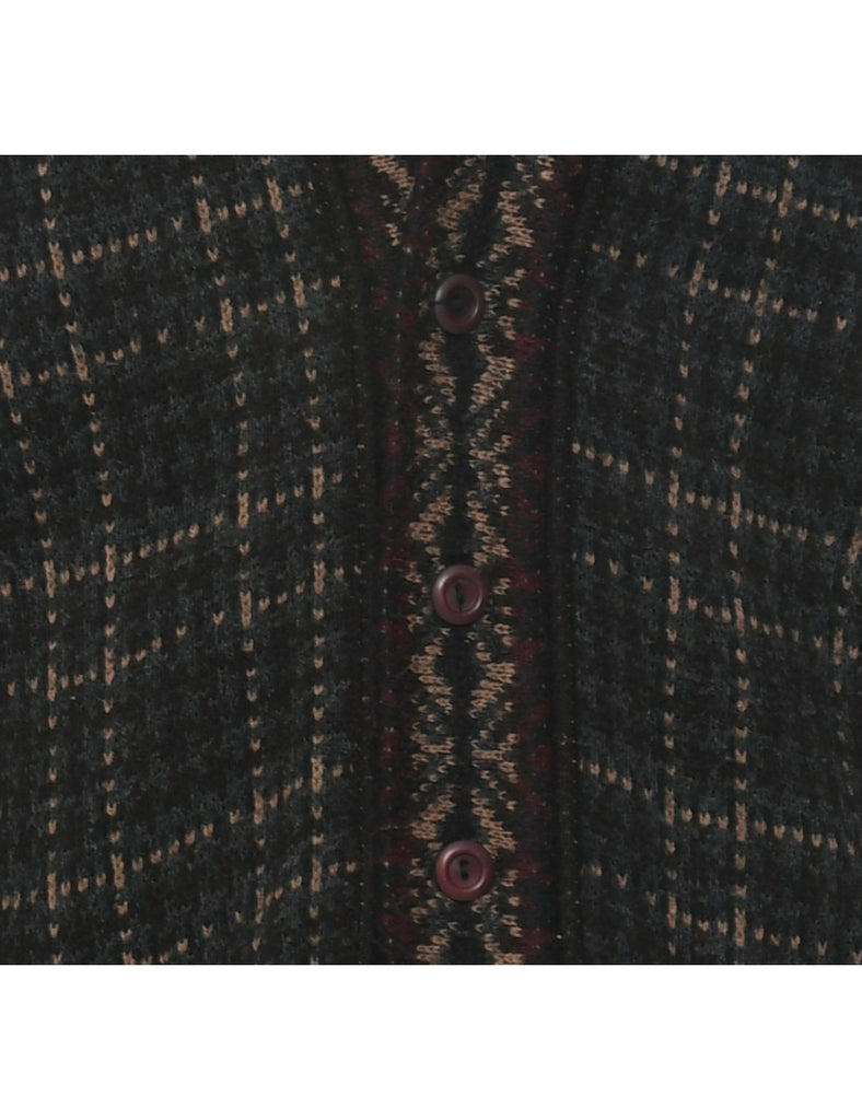 Dark Brown Cardigan - XL