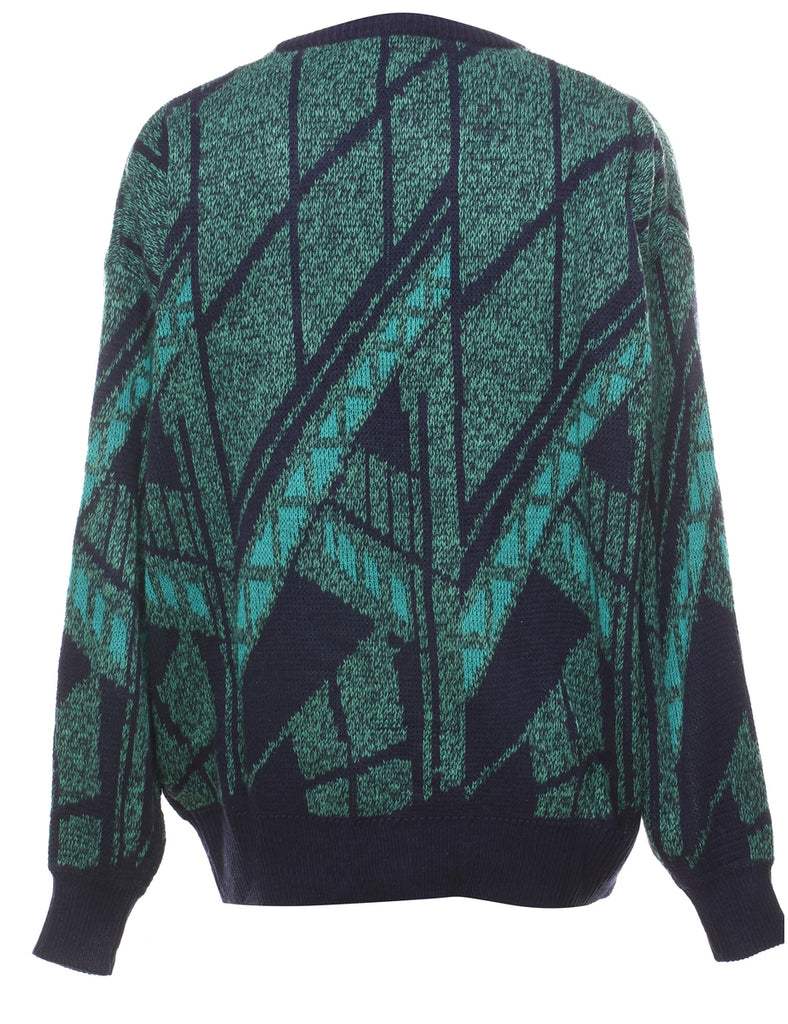 Dark Green Cardigan - L