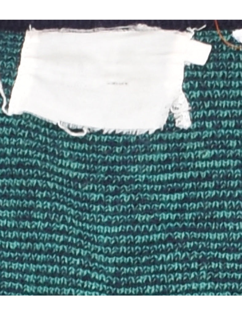 Dark Green Cardigan - L