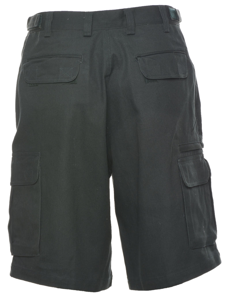 Dark Green Cargo Shorts - W30 L9