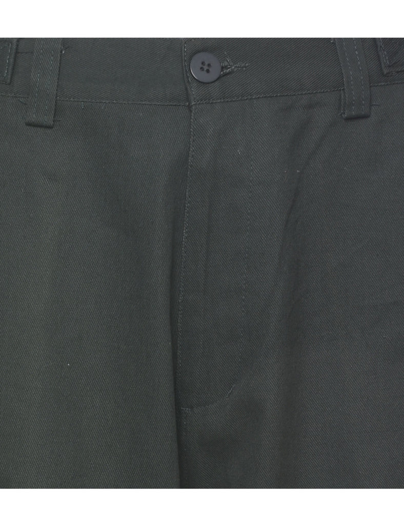 Dark Green Cargo Shorts - W30 L9