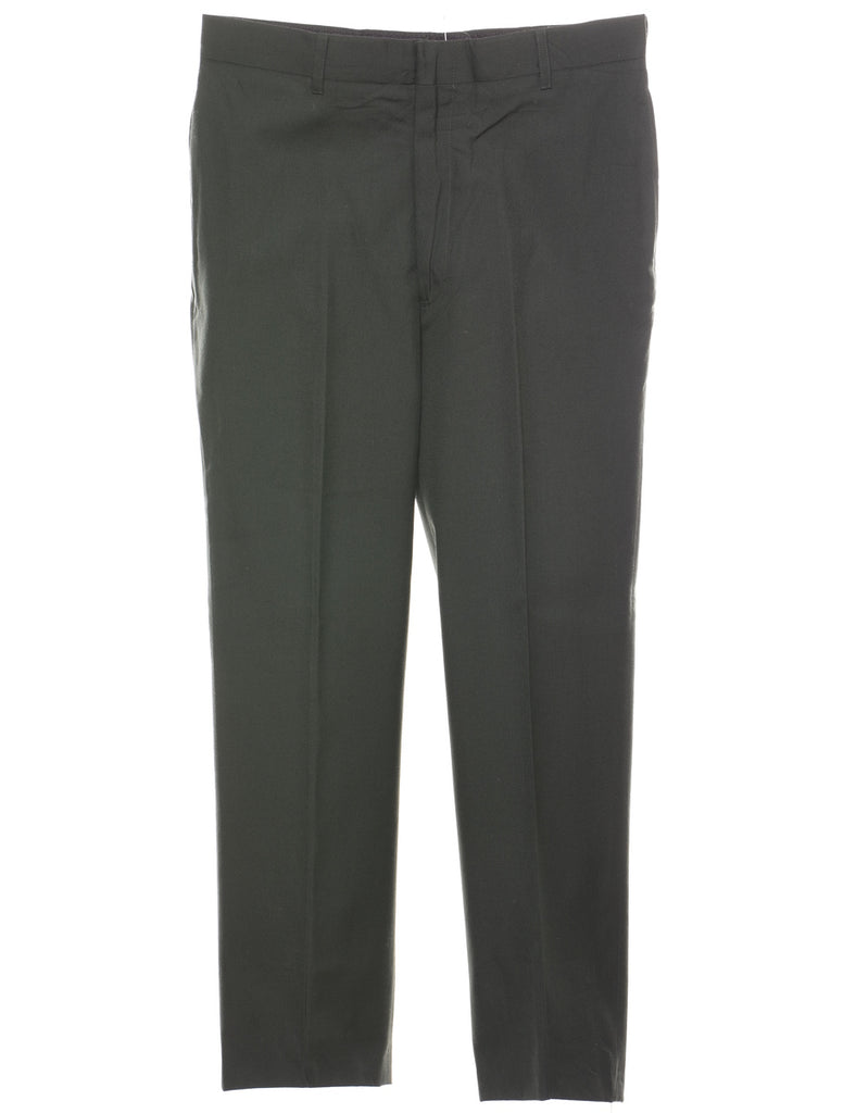 Dark Green Classic Trousers - W33 L29