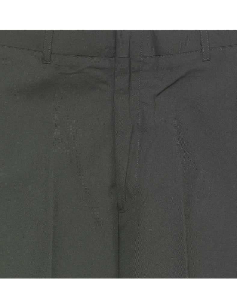 Dark Green Classic Trousers - W33 L29