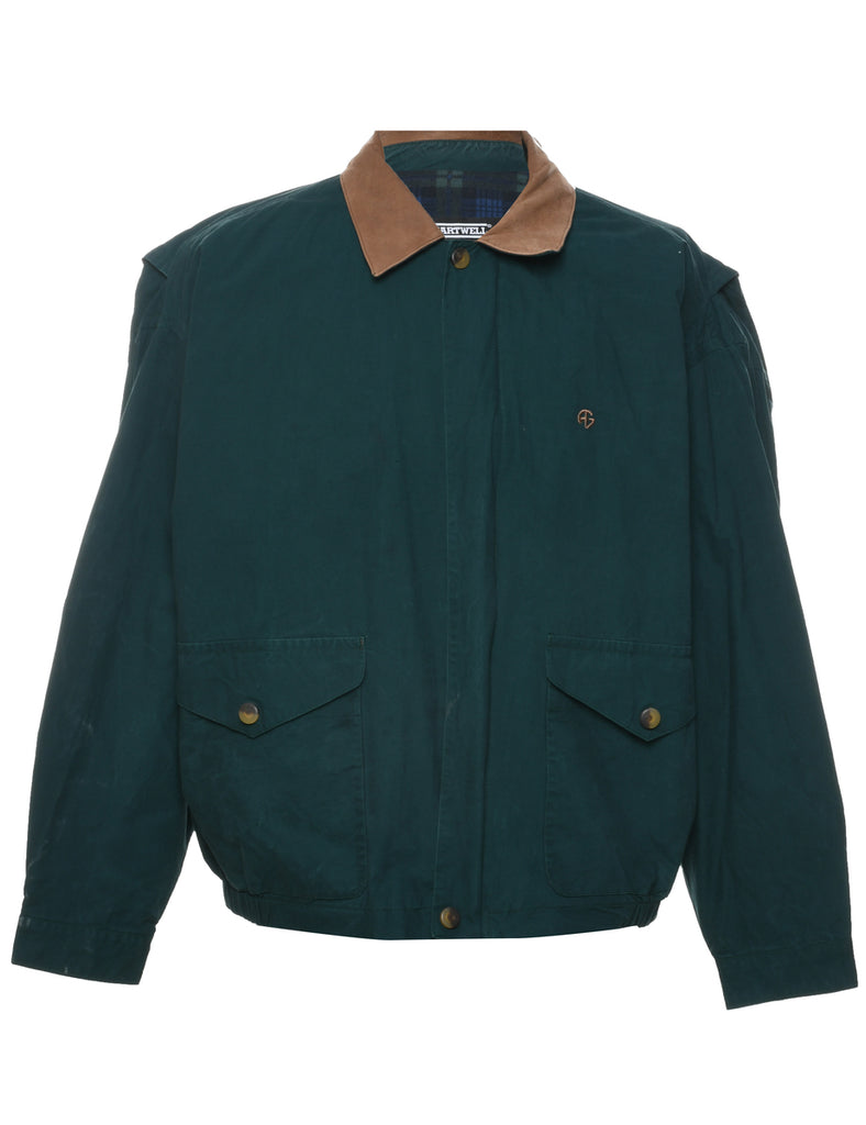 Dark Green Jacket - L