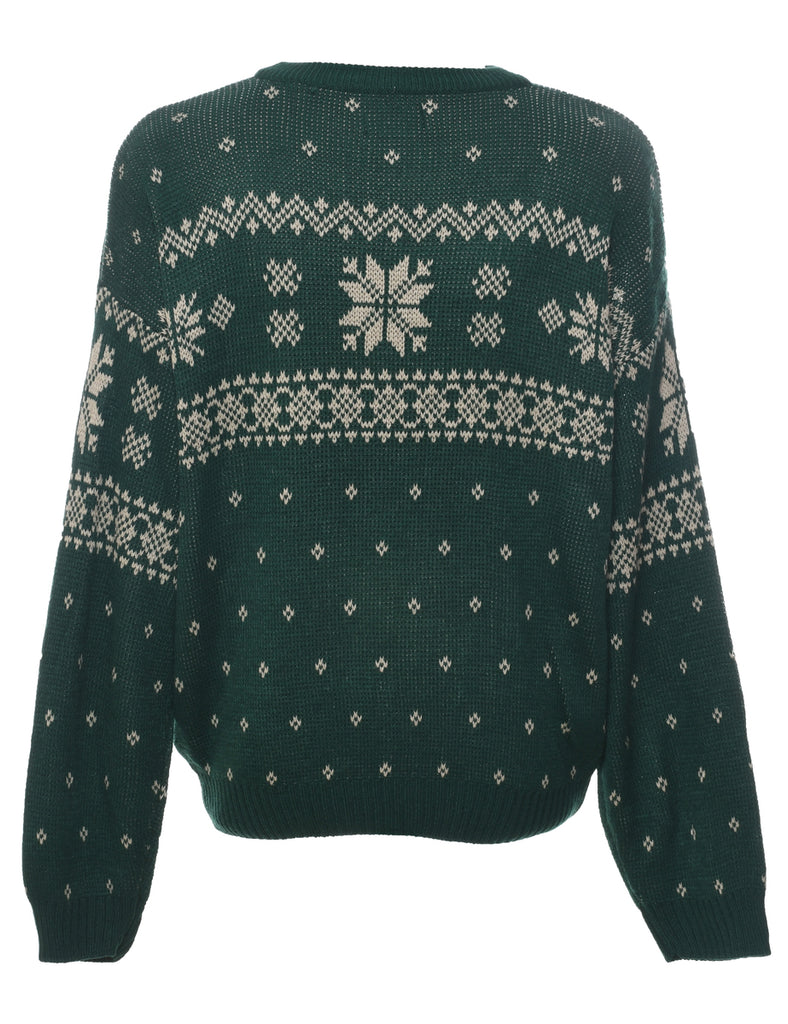 Dark Green Jumper - XL