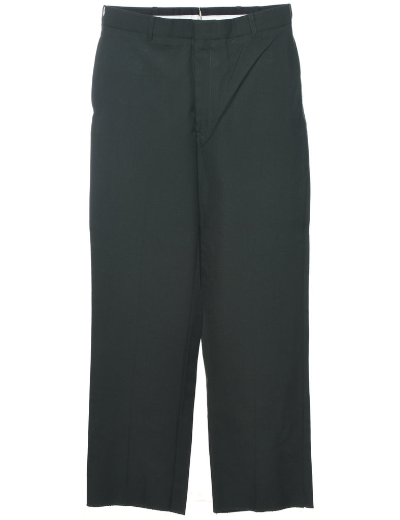 Dark Green Trousers - W30 L32