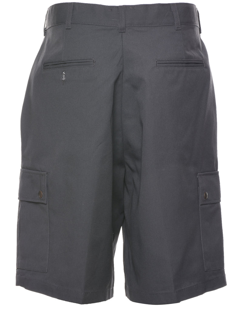 Dark Grey Cargo Shorts - W36 L10