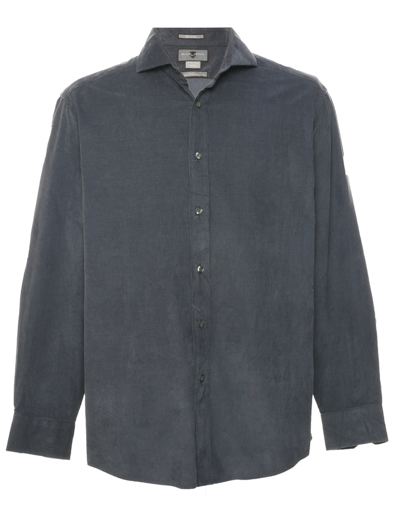 Dark Grey Corduroy Shirt - L