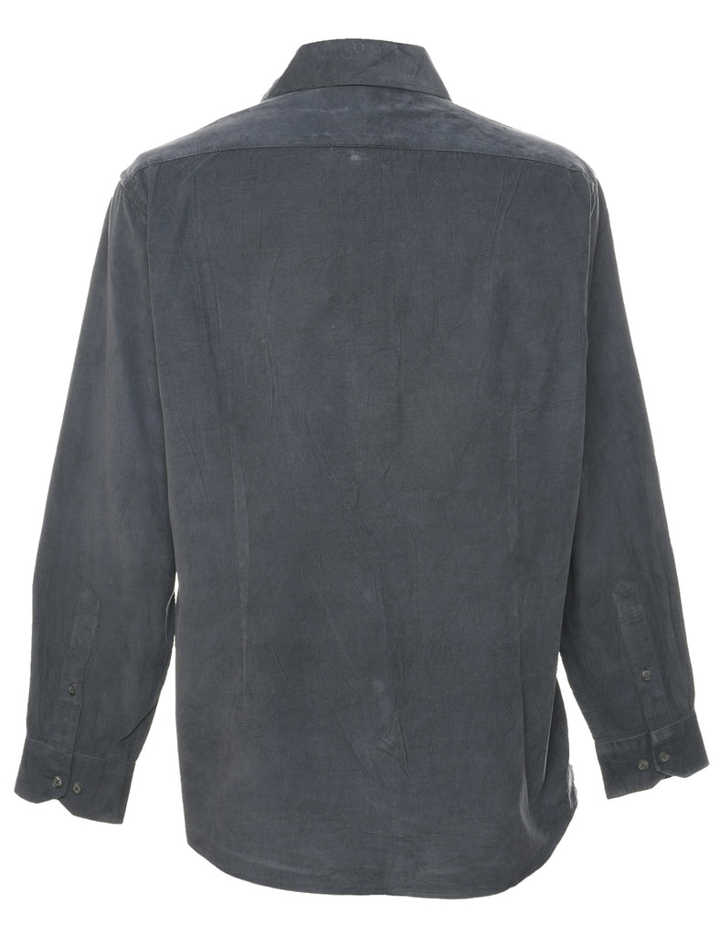 Dark Grey Corduroy Shirt - L