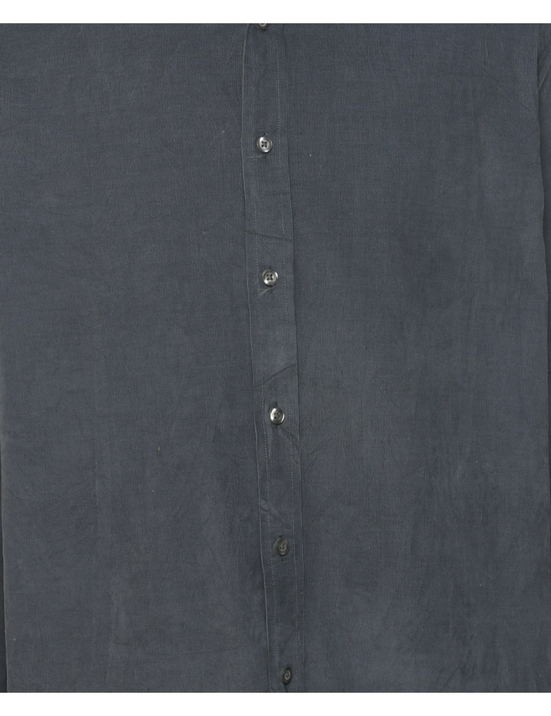 Dark Grey Corduroy Shirt - L