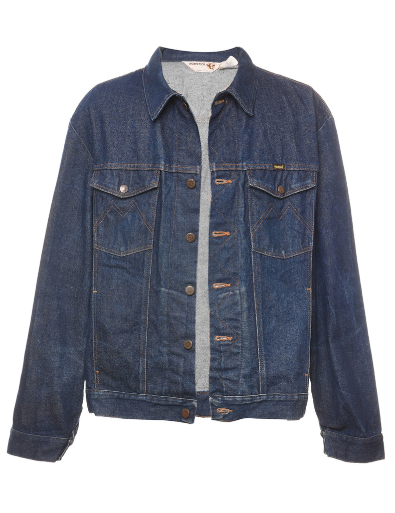 Dark Wash Classic Denim Jacket - XL